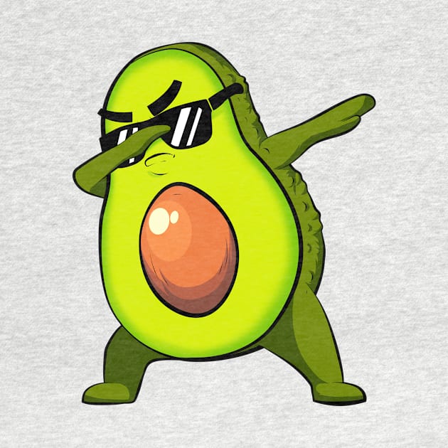 avocado dabbing by the house of parodies